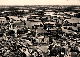 St Clémentin * Vue Aérienne Du Village , En Direction Du Nord * La Place De L'église - Other & Unclassified