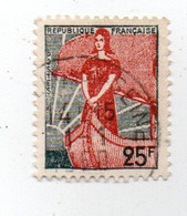 1959 N°1216 - 1959-1960 Marianne (am Bug)