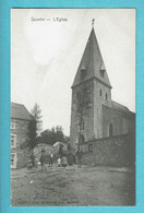 * Spontin - Yvoir (Namur - La Wallonie) * (Edit Scaillet - Rodric, Nr 14846) L'église, Kerk, Church, Animée, Unique, TOP - Yvoir