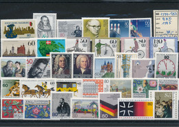 GERMANY Bundesrepublik BRD Jahrgang 1985 Stamps Year Set ** MNH - Complete Komplett Michel 1234-1267 - Unused Stamps