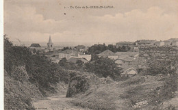 Carte Postale Ancienne De La Loire - Un Coin De Saint Germain Laval - Saint Germain Laval