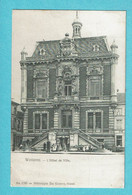 * Wetteren (Oost Vlaanderen) * (Héliotypie De Graeve, Nr 1785) L'hotel De Ville, Stadhuis, Town Hall, Rathaus, Animée - Wetteren