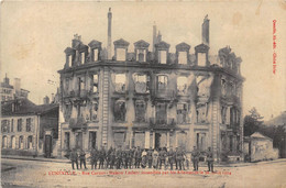 54-LUNÉVILLE- RUE CARNOT MAISON LECLERC INCENDIÉE PAR LES ALLEMANDS LE 26 AOUT 1914 - Luneville