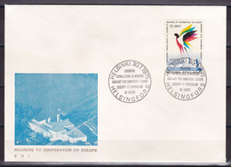 Finland 1975 Europa Security Cooperation Conference FDC Birds - Briefe U. Dokumente