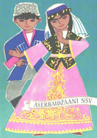 M.Fuks:Azerbaijan National Costumes - Asien