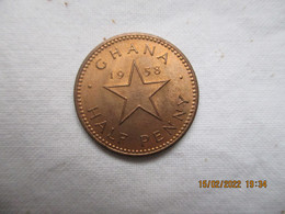 Ghana: 1/2 Penny 1958 - Ghana