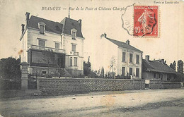71 BRANGES - Rue De La Poste Et Château Charpiot - Other & Unclassified