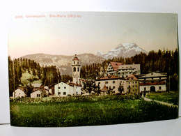Sils - Maria. Oberengadin. Schweiz. Alte Ansichtskarte / Postkarte Farbig, Ungel. Ca 1910 ?. Blick über Ort U. - Sils Im Engadin/Segl