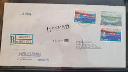 Iceland, Registered Cover From Reykjavík #2200039 - Brieven En Documenten