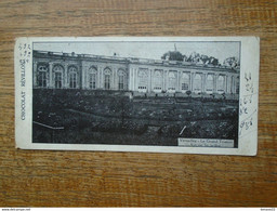 Assez Rare , Image , Pub Chocolat Révillon , Versailles , Le Grand Trianon , Vue Sur Les Jardins ( 15 X 7 Cm ) - Revillon