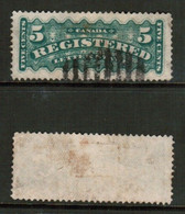 CANADA   Scott # F 2 USED (CONDITION AS PER SCAN) (CAN-137) - Raccomandate