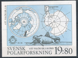 1989. Sweden - Antarctic Research - Programas De Investigación