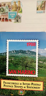 San Marino 1988 Annata Cpl. 24val. + 1 IBF In Album Ufficiale Mnh, Bello - Full Years