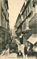 Angoulême * La Rue De La Poste * Attelage * Commerces Magasins - Angouleme