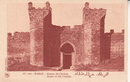 Rabat Ruines Du Chellah éditeur Flandrin Mars N°27-291 - Rabat