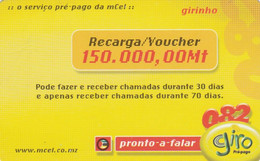 Mozambique -  Girinho 150 (30/06/2005) - Moçambique