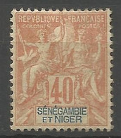 SENEGAMBIE ET NIGER N° 10 NEUF*  CHARNIERE Tres Bon Centrage / MH - Unused Stamps