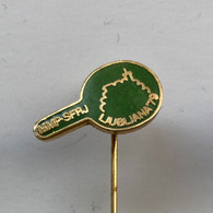 TABLE TENNIS  TOURNAMENT 1979. LJUBLJANA  BROCHE INSIGNE DISTINTIVO PIN BADGE - Tischtennis