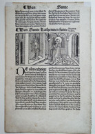 1511. Jacques De Voragine. Urs Graff - Hans Schauffelein - Antique