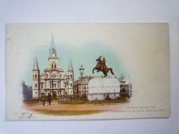 2022 - 1621  NEW ORLEANS  :  JACKSON SQUARE And CATHEDRAL Of SAINT-LOUIS   XXX - New Orleans