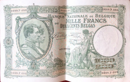 BILLET DE MILLE FRANCS OU 200 BELGAS - 1000 Francs & 1000 Francs-200 Belgas