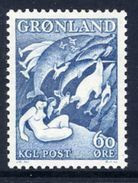 GREENLAND 1957 Legends: Mother Of The Sea MNH / **.   Michel 39 - Nuevos