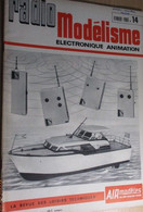 22-A REVUE RADIO-MODELISME  ELECTRONIQUE ANIMATION N°14 De FEVRIER 1968 , TRES BON ETAT , COMPLET - Modèles R/C