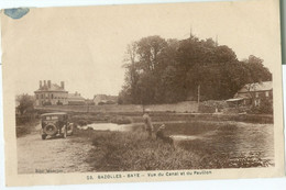 Bazolles-Baye 1948; Vue Du Canal Et Du Pavillon - écrite. (Marejus) - Chateau Chinon