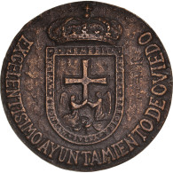 Espagne, Médaille, Ayuntamiento De Oviedo, Geography, TTB+, Bronze - Otros & Sin Clasificación