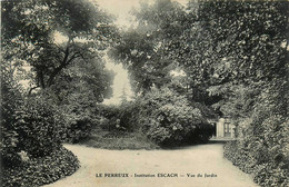 Le Perreux * Institution ESCACH * Vue Du Jardin * école - Le Perreux Sur Marne