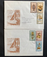 17809 -  DDR Kostbare Sand-Und Sonnenuhren Berlin 02.06.1983 2 Enveloppes - Horlogerie