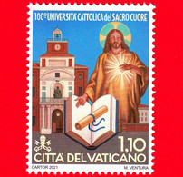 Nuovo - MNH - VATICANO - 2021 - 100 Anni Dell’Università Cattolica Del Sacro Cuore – P. Agostino Gemelli – 1.10 - Unused Stamps