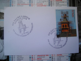 FDC St Pierre Et Miquelon Un Saceé Labeur - FDC