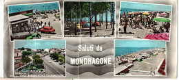 Delcampe - SALUTI DA MONDRAGONE  - LIDO VENERE - PINETA - SPIAGGIA - VIALE MARGHERITA   (CE) - Caserta