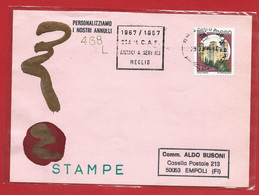 CARTOLINA VG ALDO BUSONI 468L - 1987 VENEZIA - Usa Il CAP Aiutaci A Servirti Meglio - ANNULLO DEDICATO - Postleitzahl