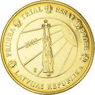 Lettonie, 20 Euro Cent, 2003, Unofficial Private Coin, SUP, Cuivre Plaqué Acier - Privatentwürfe