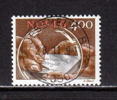 NORWAY - 1991 Stamp Day 4k Used As Scan - Usati