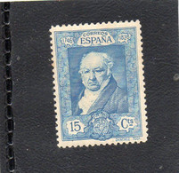 B - 1930 Spagna - Francisco Goya - Nuevos