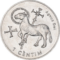 Monnaie, Andorre, Centim, 2002, Agnus Dei, SPL+, Aluminium, KM:178 - Andorre