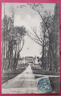 Visuel Très Peu Courant - 76 - Château De Mesnières Et Avenue - 1904 - R/verso - Mesnières-en-Bray