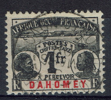 Dahomey, 1f, Timbre-taxe, 1906, Obl TB Un Superbe Timbre, Cachet De PORTO-NOVO - Usati