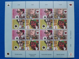 2003 Zu 1088-1091 / Mi 1839-1842 / YT 1762-1765 Comics Feuillet Obl. 1er Jour SBK 60,- - Used Stamps