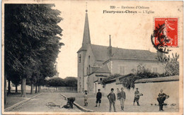 45 Environs D'Orléans - FLEURY-aux-CHOUX - L'église - Autres Communes