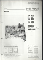 Grundig - Service Manual - Supplement 1 - DIGI 100 - CUC 1807, 1837, 1838, 1839, 1934, 1935 - Televisie