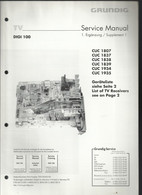 Grundig - Service Manual - Supplement 1 - DIGI 100 - CUC 1807, 1837, 1838, 1839, 1934, 1935 - Television