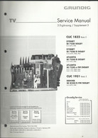 Grundig - Service Manual - Supplement 3 - CUC 1832 Basic 3 - CUC 1931 Basic 3 - Fernsehgeräte