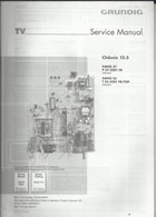 Grundig - Service Manual - Châssis 12.5 - Davio 37 - Davio 55 - Televisión