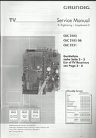 Grundig - Service Manual - Supplement 5 - CUC 2103 - CUC 2103 GB - CUC 2121 - Televisie