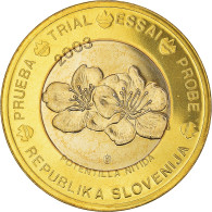 Slovénie, Euro, 2003, Unofficial Private Coin, SPL, Cuivre Plaqué Acier - Privatentwürfe