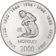 Monnaie, Somalie, 10 Shillings / Scellini, 2000, SPL, Nickel Clad Steel, KM:98 - Somalië